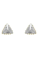 LAGOS KSL Diamond Stud Earrings in Silver at Nordstrom