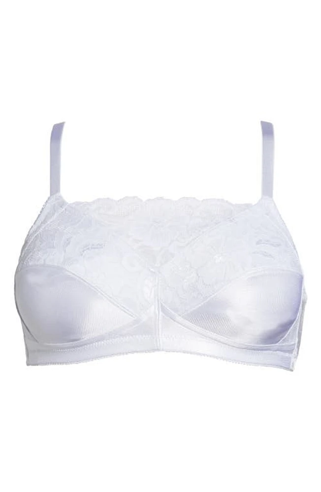 Amoena Isabel Wireless Camisole Bra White at Nordstrom,