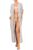 Everyday Ritual Jade Button-Up Robe at Nordstrom,