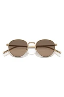 Oliver Peoples 49mm Small Polarized Phantos Sunglasses in Gold at Nordstrom