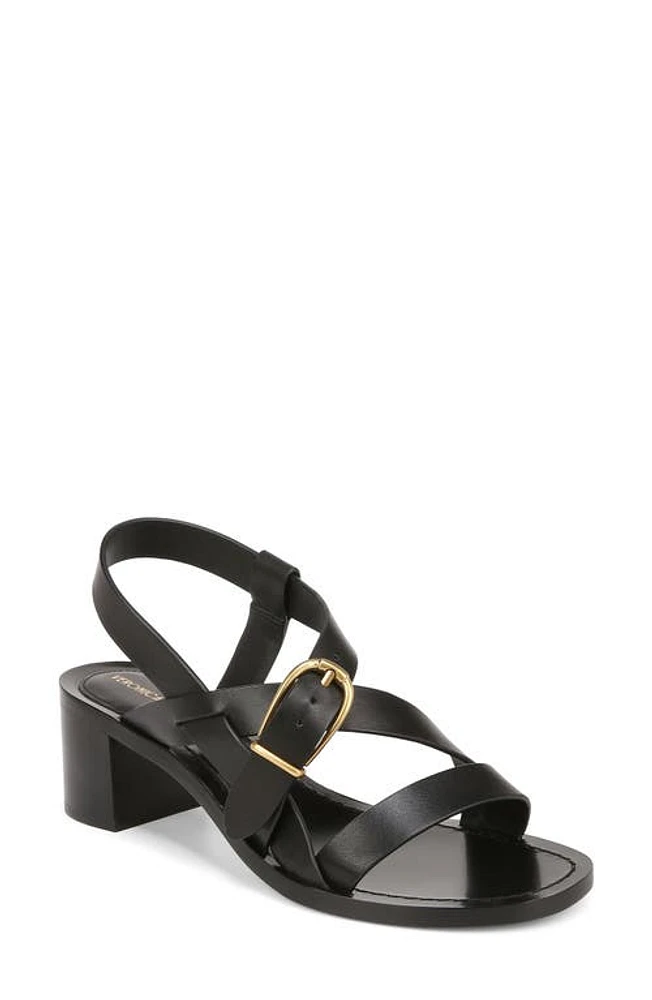 Veronica Beard Etta Slingback Sandal Black at Nordstrom,