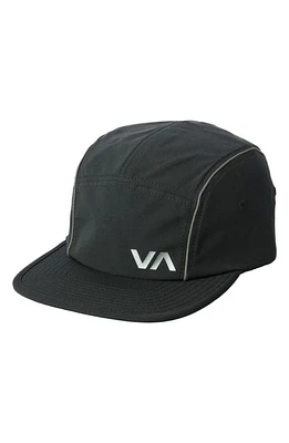 RVCA Yogger Strapback Baseball Cap in Black at Nordstrom