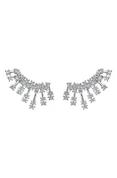 Hueb Luminus Diamond Ear Crawlers in White Gold at Nordstrom