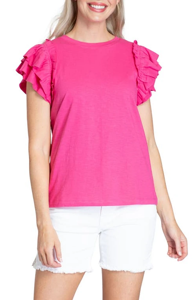 APNY Ruffle Sleeve T-Shirt at Nordstrom,