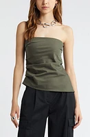 Open Edit Strapless Asymmetric Top at Nordstrom,