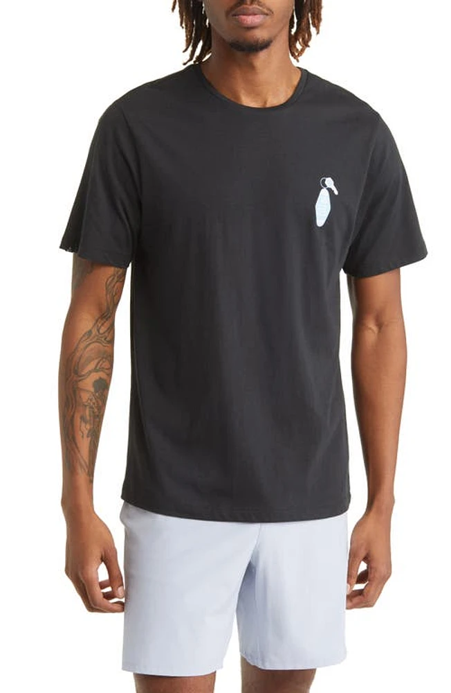 Swannies Golf Cart Key Graphic Tee Black at Nordstrom,