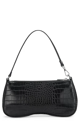 JW PEI Eva Croc Embossed Faux Leather Convertible Shoulder Bag in Croc at Nordstrom