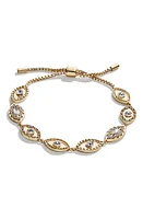 BaubleBar Larissa Evil Eye Bracelet in Gold at Nordstrom