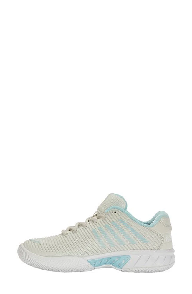 K-Swiss Hypercourt Express 2 Tennis Shoe Gray/White/Blue Glow at Nordstrom,