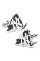 Cufflinks, Inc. New York Yankees Cuff Links in New York Yankees State Shaped at Nordstrom