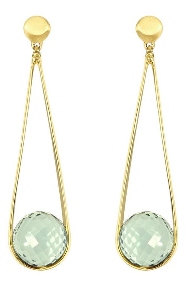 Dean Davidson Ipanema Drop Earrings in Prasiolite/gold at Nordstrom