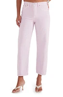 ÉTICA Tyler High Waist Straight Leg Ankle Jeans Orchid Ice at Nordstrom,