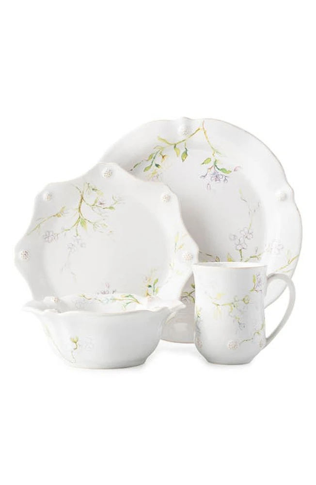 Juliska Jasmine 4-Piece Place Setting in White Multi at Nordstrom