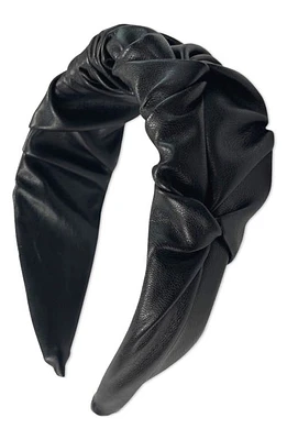 Tasha Twisted Headband in Black at Nordstrom