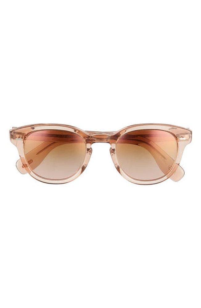 Oliver Peoples 50mm Round Sunglasses in Pink at Nordstrom