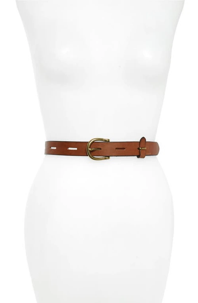 Madewell Backcountry Belt in English Saddle at Nordstrom, Size Small