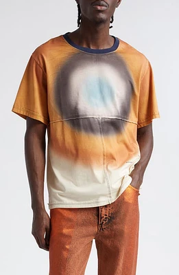 Eckhaus Latta Lapped Pima Cotton Crewneck T-Shirt in Oxygen at Nordstrom, Size X-Large