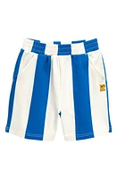 Rock Your Baby Kids' Stripe Shorts Blue/Cream at Nordstrom,