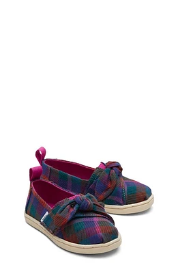 TOMS Kids' Alpargata Slip-On in Navy/Pink at Nordstrom, Size 6 M