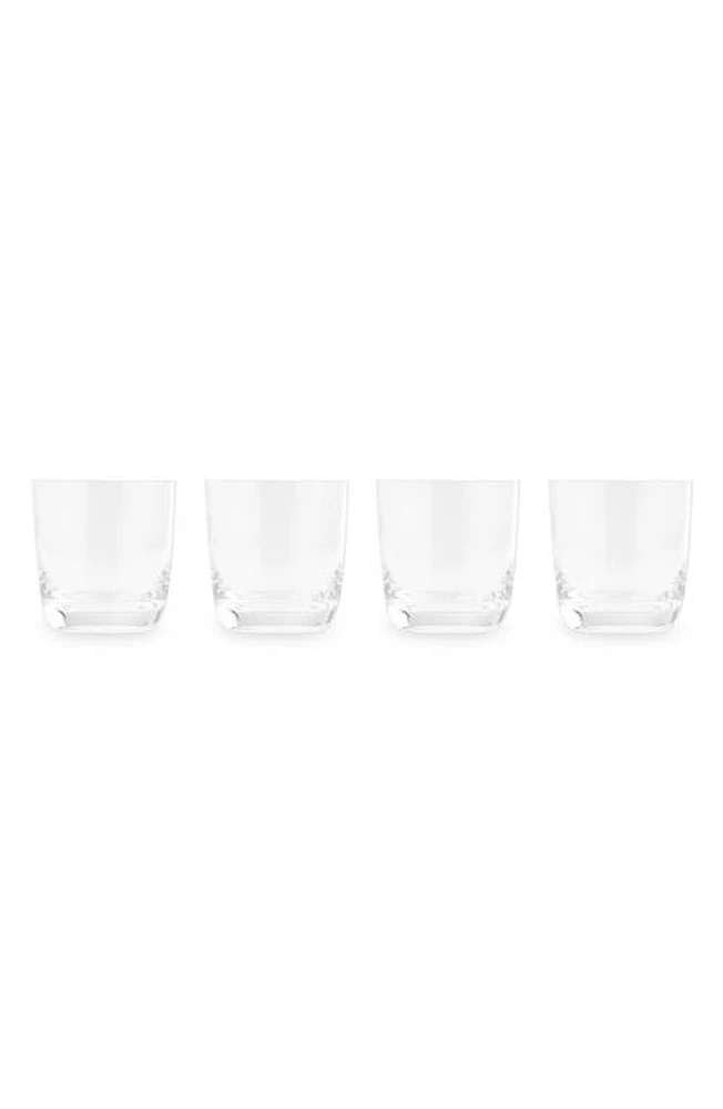 Nambé Taos Set of 4 Double Old Fashioned Glasses in Clear at Nordstrom