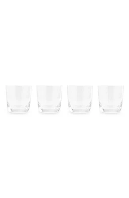 Nambé Taos Set of 4 Double Old Fashioned Glasses in Clear at Nordstrom