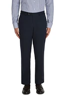 Jack Victor Palmer Stretch Cotton & Wool Pants Navy at Nordstrom,