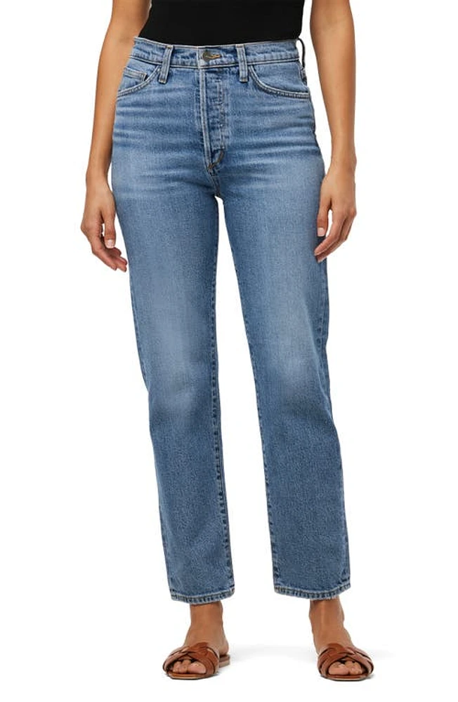 Joe's The Honor High Waist Ankle Straight Leg Jeans Main Character at Nordstrom,