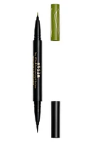 Stila Stay All Day Dual-Ended Liquid Eyeliner in Mojito Intense Black at Nordstrom