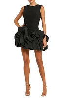 Mac Duggal Bubble Cocktail Minidress Black at Nordstrom,