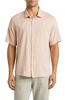 Robert Barakett Mount Eden Short Sleeve Button-Up Shirt at Nordstrom,