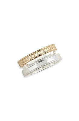 Anna Beck Two-Tone Stack Ring Gold/Silver at Nordstrom,