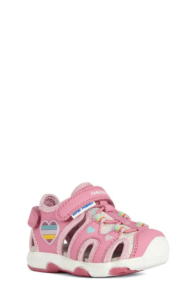 Geox Multy Sandal in Fuchsia/Multicolor at Nordstrom, Size 5.5Us