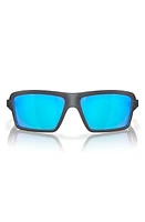 Oakley Cables 63mm Prizm Oversize Rectangular Sunglasses in Sapphire at Nordstrom