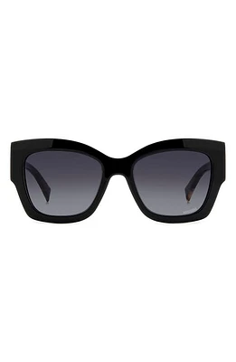 Missoni 53mm Square Sunglasses in Black/Grey Shaded at Nordstrom