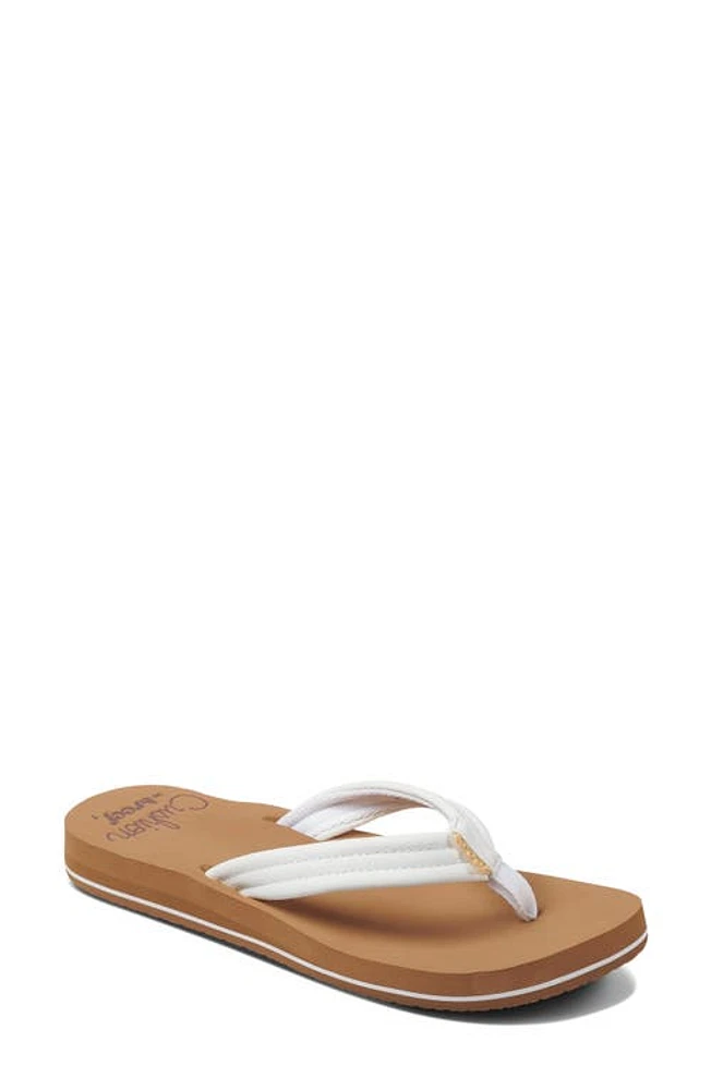 Reef Cushion Breeze Flip Flop Cloud at Nordstrom,