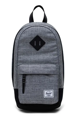 Herschel Supply Co. Heritage Shoulder Bag in Raven Crosshatch at Nordstrom