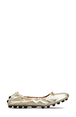 Tod's Bubble Bow Ballet Flat White Wool at Nordstrom,