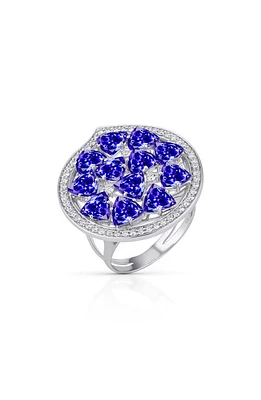 Hueb Mirage Blue Tanzanite & Diamond Ring in White Gold at Nordstrom, Size 7