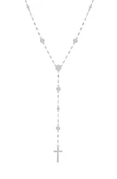 Lana Cross Disc Lariat Necklace in Gold at Nordstrom