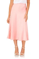 1.STATE Bias Cut A-Line Skirt Rose Gauze at Nordstrom,