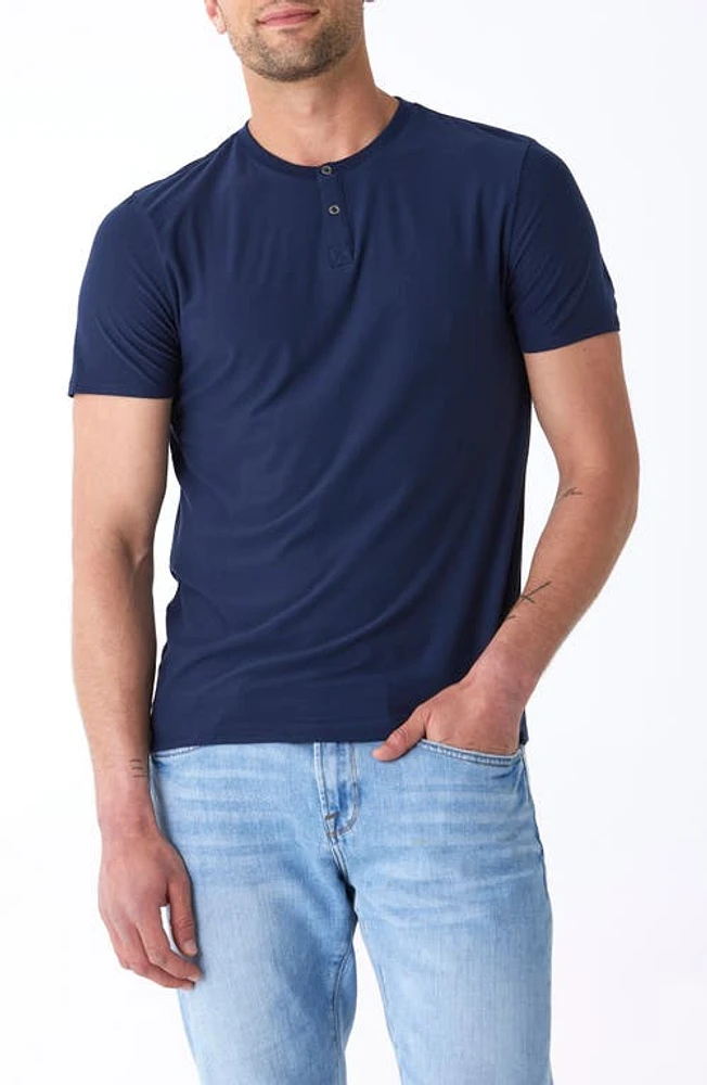 Threads 4 Thought Frederick Luxe Henley Raw Denim at Nordstrom,