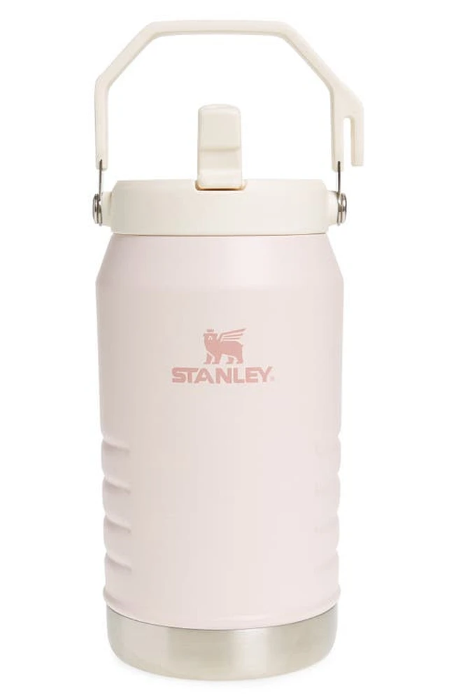 Stanley The Ice Flow -Ounce Flip Straw Tumbler in Rose Quartz at Nordstrom