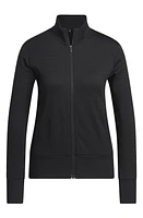 adidas Golf Ultimate365 Performance Textured Jacket Black at Nordstrom,