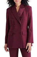 Steve Madden Hayley Double Breasted Suit Blazer Fig at Nordstrom,