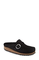 Birkenstock Buckley Clog Dark Black Suede at Nordstrom,