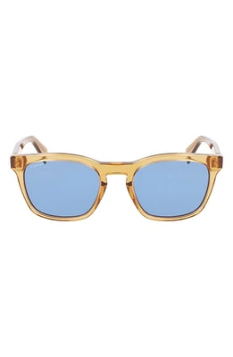 Lanvin 54mm Rectangular Sunglasses in Caramel at Nordstrom