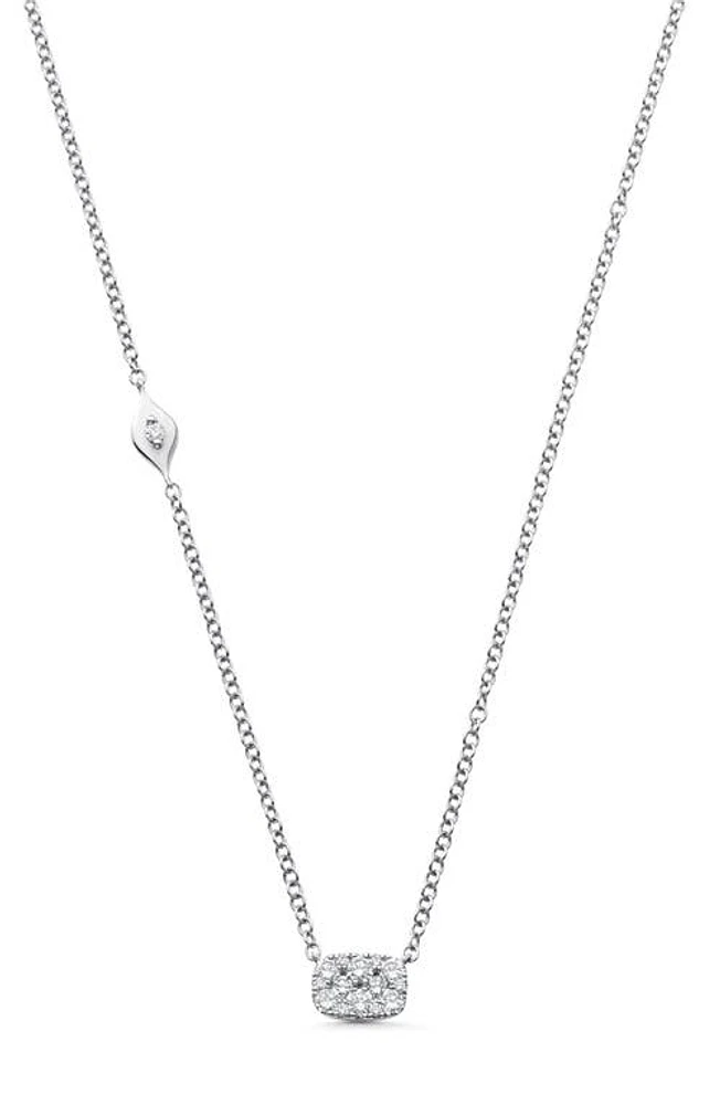 Sara Weinstock Reverie Pavé Diamond Pendant Necklace in 18K White Gold at Nordstrom