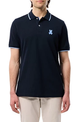 Psycho Bunny Granbury Tipped Pima Cotton Piqué Polo at Nordstrom,