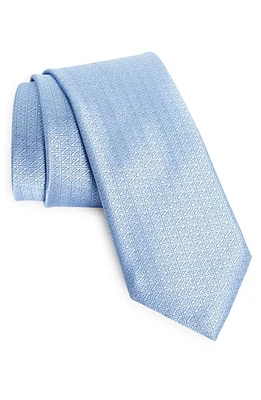 ZEGNA TIES Silk Jacquard Tie in Light Blue at Nordstrom