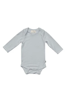 Kyte BABY Long Sleeve Bodysuit in Storm at Nordstrom